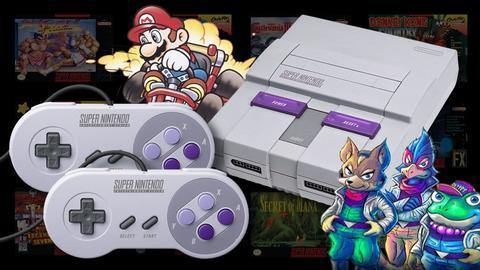 Original Super Nintendo With Two Controllers and 660 Games