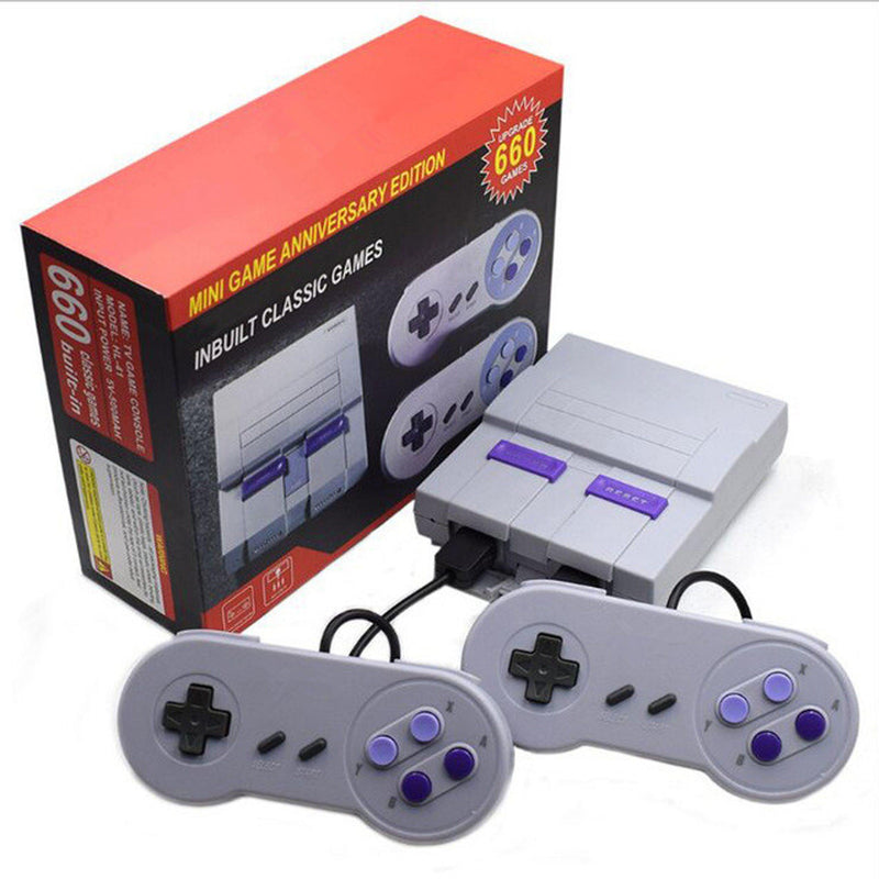 Original Super Nintendo With Two Controllers and 660 Games