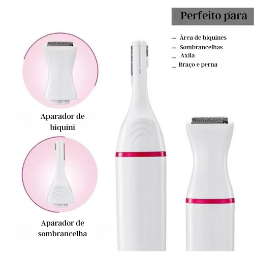 5 in 1 Electric Epilator for Women - Depil Sensitive